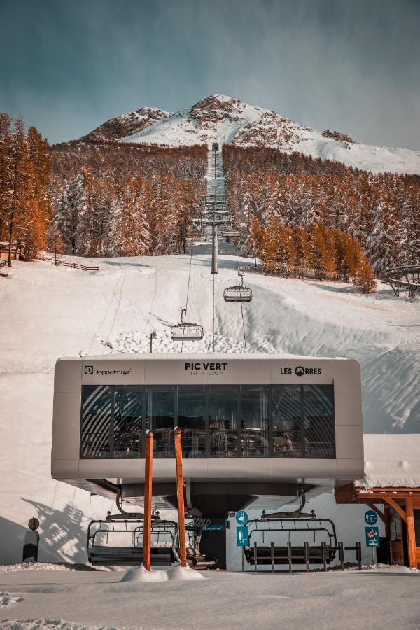 Le 1650 By Infini Mountain Aparthotel Les Orres Exterior photo